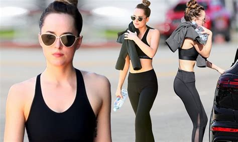 dakota johnson workout plan.